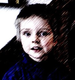 Tobi mit PhotoBooth Effekt